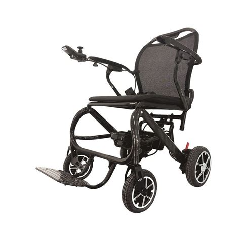 Lightweight Mini Electric Wheelchair With All Carbon Fiber Frame And Brushless Motors