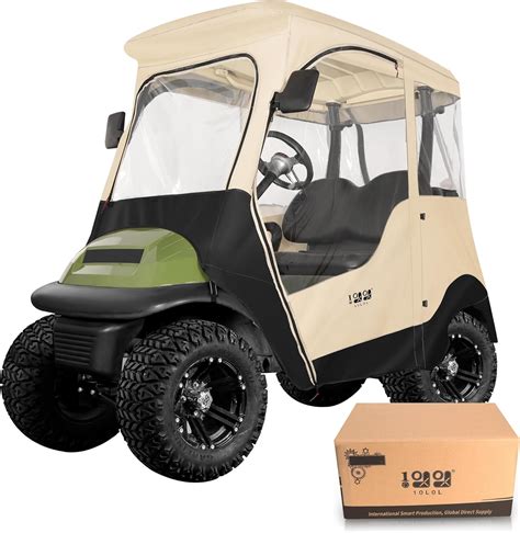 L L Golf Cart Deluxe Enclosure Sided Waterproof Cover For Club