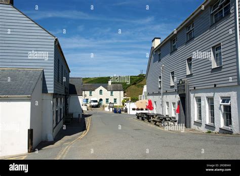 Aberdaron Village Llyn Peninsula Gwynedd Stock Photo Alamy