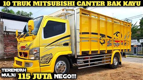 HARGA TRUK MITSUBISHI CANTER BAK KAYU BEKAS MULAI 115 JUTA