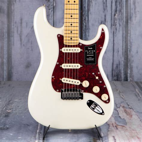 Fender Player Plus Stratocaster Olympic Pearl For Sale Replay Guitar