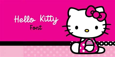 Hello Kitty Font - Different Fonts