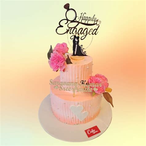 Just Engaged Theme Engagement Cakes Royal Wedding Cake Order Wedding