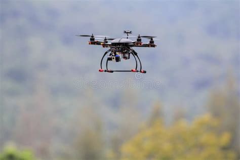 Quadrocopter drone stock image. Image of helicopter, control - 44769775