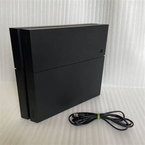 【やや傷や汚れあり】1円～ 本体 動作確認済 Playstation4 本体のみ Cuh 1200a ジェットブラック 500gb プレステ4