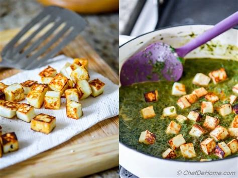 Restaurant Style Palak Saag Paneer Recipe Chefdehome