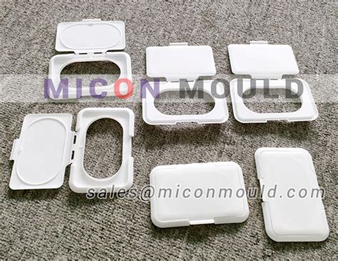 Plastic Wet Wipes Tissue Flip Top Cap Mould Micon Plastic Mould Factory