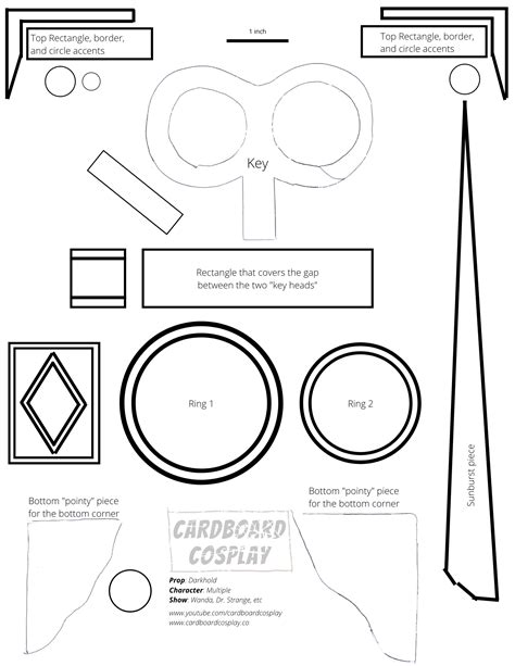 How To Make The Darkhold From Cardboard