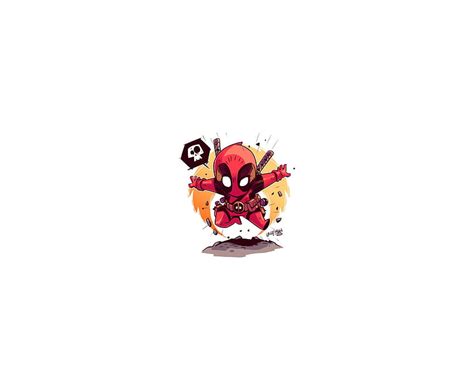 Deadpool Chibi Comic