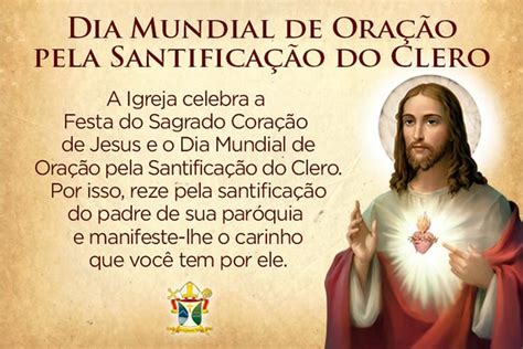 Dia Mundial de Oração pela Santificação do Clero Diocese de Valadares