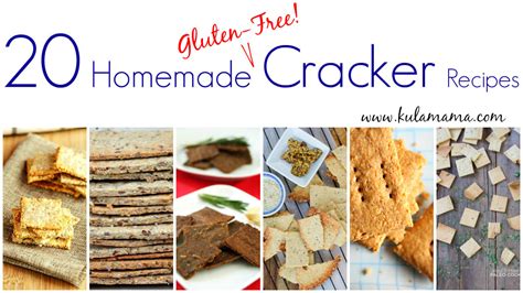 20 Homemade Cracker Recipes - Kula Mama