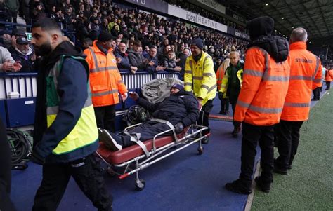 West Brom v Wolves FA Cup match suspended after violent clashes between fans - Yahoo Sports