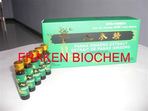 Panax Ginseng Extract Oral Liquid Fraken Biochem Co Ltd