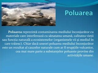 Power Point Poluare PPT