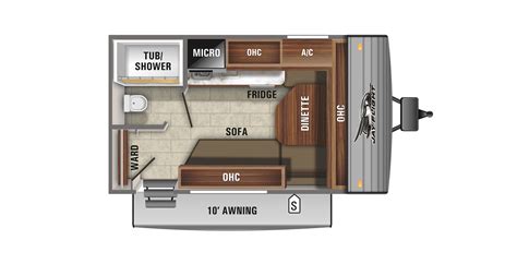 2021 Jay Flight Slx 7 Light Travel Trailer