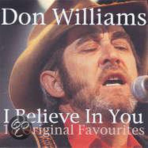 I Believe In You Don Williams Cd Album Muziek