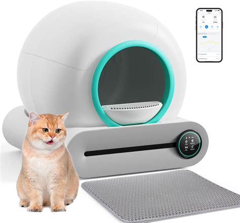 Amazon Famree Smart Self Cleaning Cat Litter Box Automatic Cat