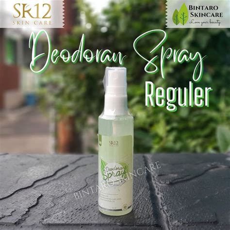 Jual DEODORANT SPRAY SR12 Tawas Herbal Ampuh Hilangkan Bau Badan