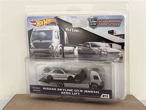 HOT WHEELS TEAM Transport Nissan Skyline Gt R Nismo Aero Lift With Protector 44 99 PicClick UK