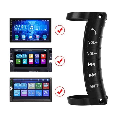 Мультируль пульт для магнитолы нарульный 6 кнопок - купить по доступным ...