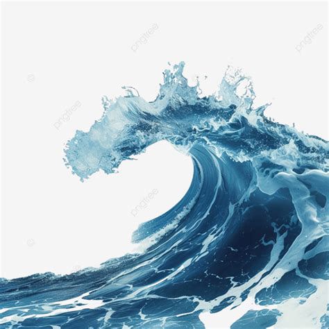 Seawater Wave Generative Ai Wave Ocean Sea Png Transparent Image And