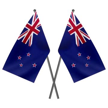 New Zealand Flag With Pole New Zealand Flag Waving New Zealand Flag