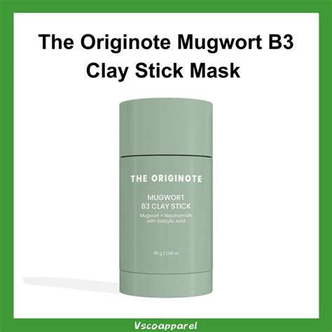 Jual The Originote Mugwort B3 Clay Stick Mask Masker Wajah Mugwort