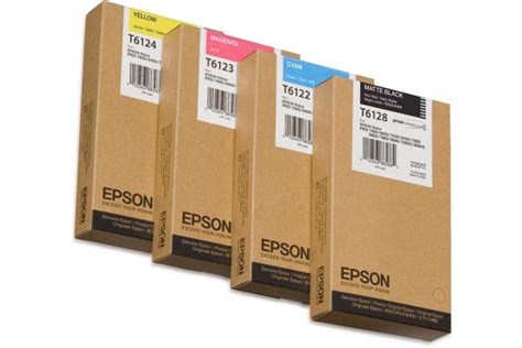 EPSON Tintenpatrone Matte Black T61280N Stylus Pro 7450 9450 220ml