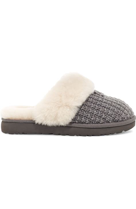 Ugg® Cozy Knit Genuine Shearling Slipper Women Nordstrom