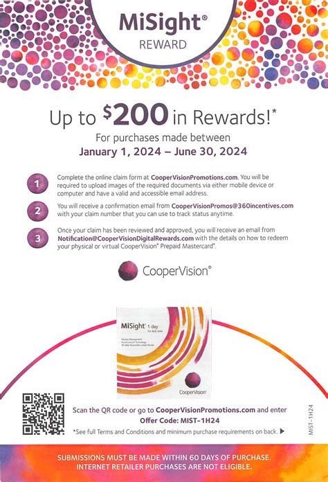 Get Up To A 250 Rebate On CooperVision Contact Lenses Sunshine Optometry