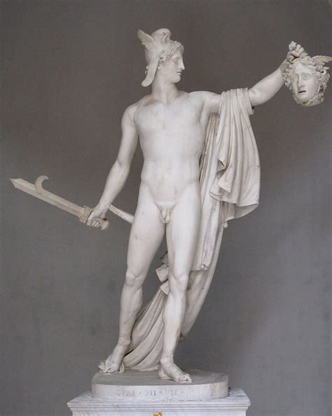 A Description Of Perseus With The Head Of Medusa By Canova