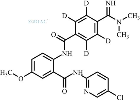 Betrixaban D4 Zodiac Life Sciences