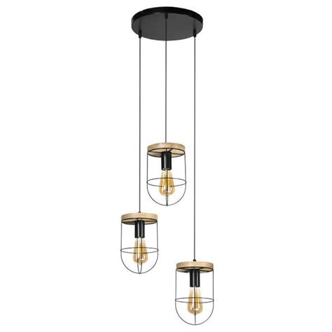 LAMPA wisząca NETUNO 184159304R Britop metalowa OPRAWA druciany zwis