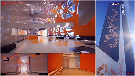 Artstation Mirrors Edge Catalyst Said Zamzad Organic Architecture