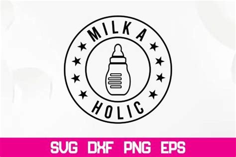 Milk A Holic SVG Graphic By Nazrulislam405510 Creative Fabrica