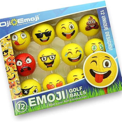 Emoji Golf Balls | Golf Equipment: Clubs, Balls, Bags | GolfDigest.com