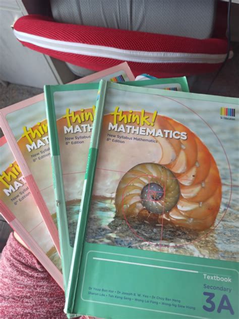 Think Mathematics Textbook Sec 3 A 3b 4a 4b Hobbies Toys Books