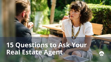 15 Questions To Ask A Real Estate Agent Youtube