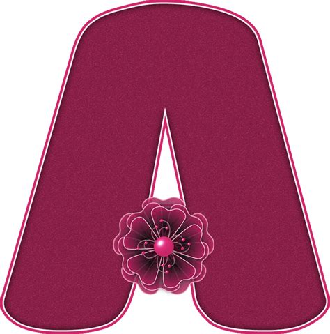 Alfabeto Decorativo Alfabeto Florido 170 Png Letras Maiúsculas