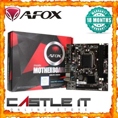 Afox Ih Ma Intel H M Socket Lga Ih Motherboard For Core I