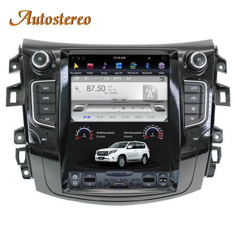 Tesla Style Android Car GPS Navigation For NISSAN NP300 Navara 2014