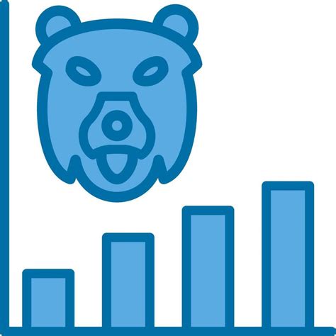 Bear Market Vector Icon Design Vector Art At Vecteezy