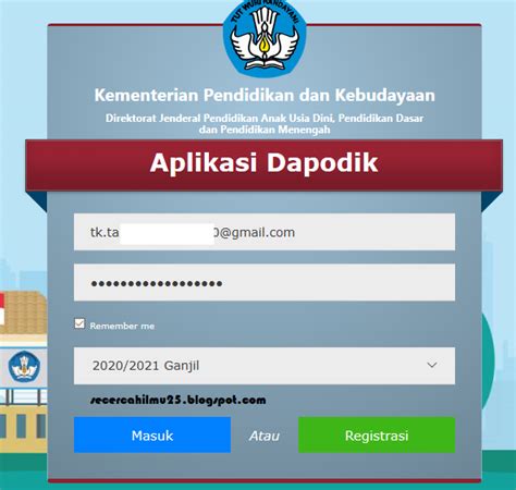 Panduan Lengkap Reset Aplikasi Dapodik Versi 2021 2021 A Semester