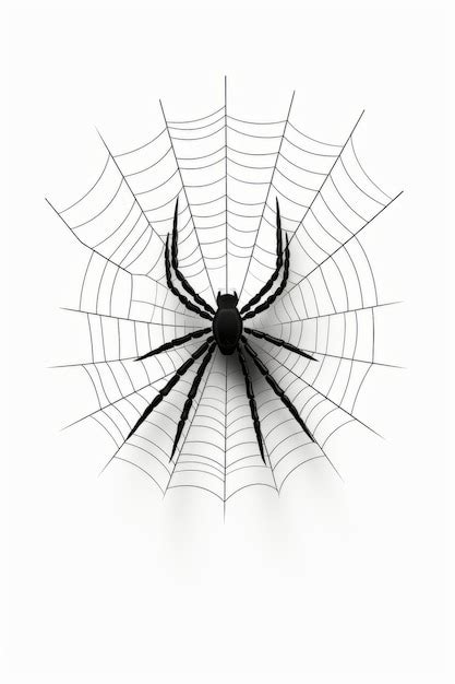 Premium Photo Spider Is Sitting On Its Web In The Center Of Spider