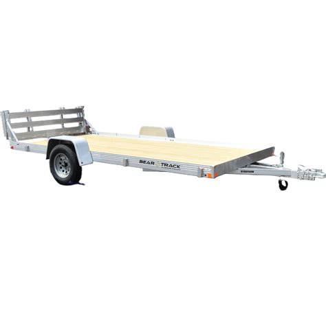 80" Wide Wood Deck Utility Trailer - 3,500 lb. Axle