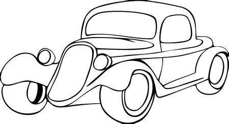 Main Dessin Voiture Ancienne Avec Un Stylo Dessin Ornamental Doodle