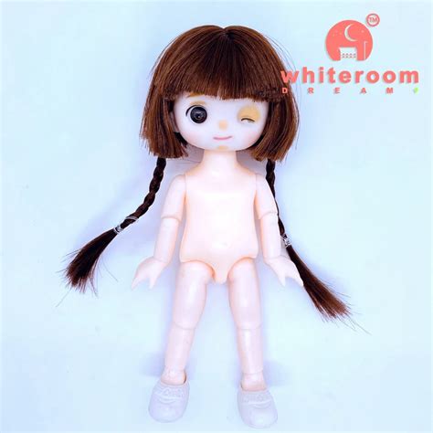 New Naked Body Cm Bjd Mini Doll Movable Joint Girl Baby D Big