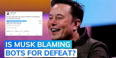 Elon Musk Reveals When He‘ll Resign As Twitter Ceo After Losing Online