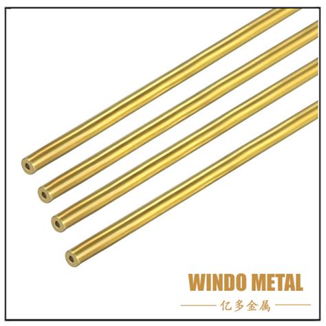 Customized Seamless Round Brass Tube Brass Tubes Copper Pipes