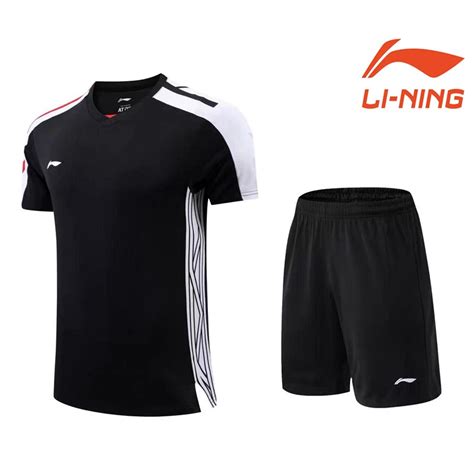 Li Ning S New Badminton Clothing Men S And Women S Short Sleeve